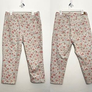 AE floral mom jeans x-short